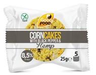 Corn Cakes with Black Pepper and Hemp